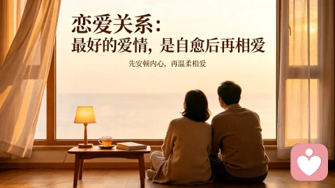 恋爱关系：最好的爱情，是自愈后再相爱