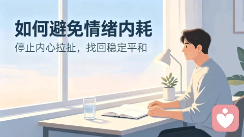 如何避免情绪内耗