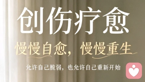 创伤疗愈:慢慢自愈,慢慢重生