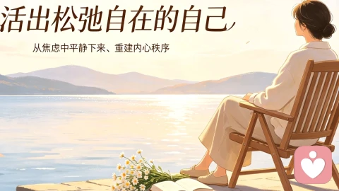 戒掉情绪内耗,活出通透松弛的人生