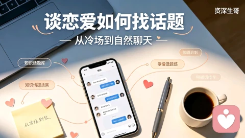 情侣高效聊天技巧:告别尴尬冷场,让感情持续升温