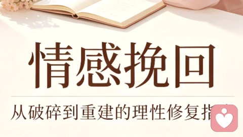 情感挽回：理性修复破碎的亲密关系