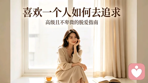 喜欢一个人正确的追求方式:高级且不卑微的脱爱指南