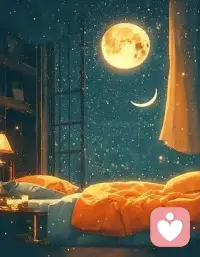 把疲惫交给黑夜，安稳入睡，好梦整晚配图