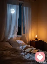 又醒了，连梦都不挽留我。配图