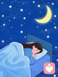 晚安，把疲惫交给枕头，把烦恼留在今天。配图