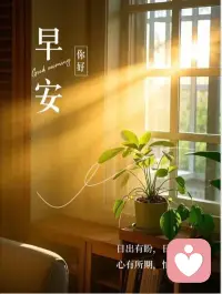 万物皆有裂痕，那是光照进来的地方。早安，新的一天。