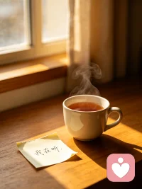 总有些情绪，无人可说；
总有些委屈，无处安放。
没关系，我愿意认真倾听你的每一句话，
懂你的欲言又止，护你的柔软脆弱。