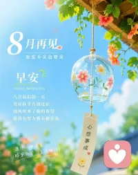 八月再见，九月你好呀