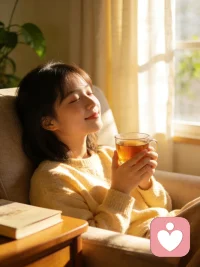 🧘‍♀️ 停止内耗，你的时间和精力，值得用在更美好的事物上。专注当下，每一个小确幸都值得被看见。配图