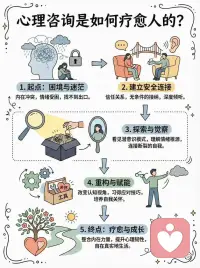 心理咨询是如何疗愈人的？配图