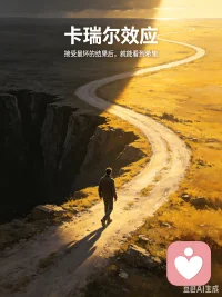 有没有人知道卡瑞尔效应，这是我告诉大家最后一个效应




事情己经糟糕透顶，剩下的就是解决问题
想好最坏的结果，人生再无恐惧之事
焦虑的根源是抗拒失败，解决办法直面人生底线。
先接纳最坏，才能奔赴更好


生活中无论遇到多么艰难糟糕的事情，都要用积极乐观的心态去面对，不要一味地沉浸在痛苦之中，当你做好最坏的打算，坦然面对后，你会发现事情也不过如此，便没有当初想象的那么坏。配图