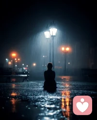 夜雨敲窗，像极了某些未说出口的想念，翻到去年今日的聊天记录，笑着笑着就沉默了，原来我们都在各自的生活里把彼此藏成了秘密，不过没关系，那些温柔都是真的，此刻雨停了，心里也亮了一盏灯