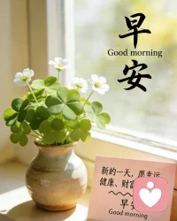 早安｜把烦恼留在昨天，让好运装满今天，新的一天，保持热爱，所有美好都如期而至！