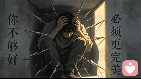 被严厉超我困住的人，一生都在和自己为敌