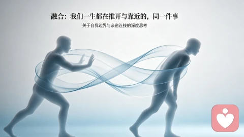 融合：我们一生都在推开与靠近的，同一件事