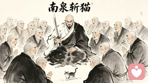 南泉斩猫：我们从未回应过实相，只回应过自己头脑里的概念