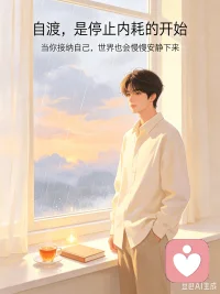 《自渡》中的一段话：
自愈：停止情绪内耗，和自己和解了
       在这个世界上，很多我们以为与别人有关的事，其实都与别人无关。我们苦苦挣扎，不过是因为自已内心的执念。
      请拥抱和接纳自己的一切，坦然地面对人生的悲喜，做个情绪成熟的人。