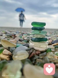 目愈春的昂然，凝听心灵色彩。分享视觉变换，了然心海无边。配图