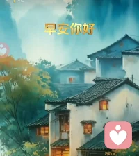 抛开俗事少烦忧，浅度光阴岁月柔，晨起清风拂眉眼，闲来烟火暖心头，不争世间浮华事，余生岁岁皆温柔！配图
