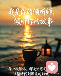 每一次倾诉都是治愈的开始!