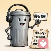 最近是不是总觉得：
领导画的饼比月饼还硬，
对象的脑回路比迷宫还绕，
娃的作业能逼疯三个妈？
心里的吐槽快溢出来了？
找我！按分钟收费，你说我听，
保证不插嘴、不抬杠，顶多在你骂到激动时，
默默递一句：“没错！他就是个憨憨！”