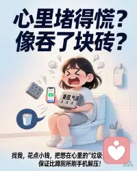 心里堵得慌？像吞了块砖？
跟对象吵完架想复盘又怕再吵？
工作委屈想骂街又怕被听见？
找我，花点小钱，把憋在心里的“垃圾话”倒干净，
保证比蹲厕所刷手机解压！