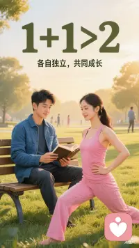 💞好的亲密关系，是双向奔赴，更是各自独立
好的爱情，不是互相捆绑、互相消耗，而是彼此滋养、共同成长
你有你的世界，我有我的精彩，我们在一起，是1+1>2，而不是互相拖累✨
#亲密关系 #爱情 #心理学 #情感咨询 #自我成长配图