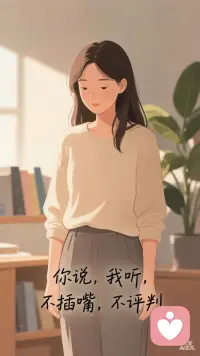 心里憋着事，翻遍好友列表，

最后还是把对话框一个个关掉？

你不是不想说，是怕说了也没人真懂，

更怕换来一句：“这有啥好难过的？”

来我这儿，不用讲逻辑，也不用讲道理。

你就把那些说不出口的烂摊子丢过来，

我听着，不插嘴，不评判，不劝你大度。

想找个活人念叨两句的，

别忍着，来找我。配图