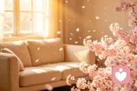 春日的光，温柔的花，
一个可以安心倾诉的角落。
不必逞强，不必伪装，
所有情绪，都值得被好好安放。