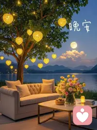 月色温柔，晚风治愈🌙
把一天的疲惫都安放，心有安稳，万事温柔
愿夜里无烦恼，好梦常相伴✨
 
悠悠陪伴，治愈所有心事