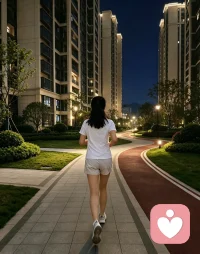 夜晚的风，治愈所有疲惫
慢慢奔跑，慢慢释怀
心事不用与人喧哗
自有温柔，静静倾听🌙