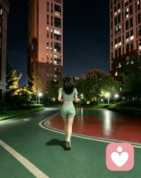 灯火万家🌃，一人慢跑🏃。
每日倾听无数感情委屈、婚姻内耗，承接太多人的心事与眼泪。
做别人的情绪树洞久了，也需要一场夜跑，和自我好好和解🍃