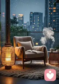 雨夜，和一张虚位以待的沙发

雨声是最好的白噪音，把世界的音量调低。

此刻，如果你心里也下着雨——

别担心弄湿这片角落。

这里有一张软软的沙发，一盏只为你不刺眼的灯。没有“应该”，没有“必须”，只有热茶飘起的水汽，和一份安静的注意力。

我始终相信，倾诉的本身，就是一场自我治愈的降雨。

而我的角色，就是为你撑一把透明的伞，陪你看清雨线的轨迹，也陪你等第一缕晴光，从自己心底透出来。

如果你今夜无眠，或是需要一个不被打断的午后——

我在这里，雨声很轻。配图