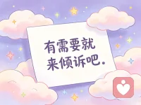 我们总在生活里扮演各种角色，却很少有机会，好好地被人听见。
那些没说出口的话、咽下去的情绪、反复纠结的瞬间，都不是矫情，只是你太需要一个可以卸下所有伪装的出口。
我在这里，不评判、不打断、不催促，只安安静静地陪你，把心里的褶皱一点点抚平。
你不用一个人扛着所有，我愿意做那个，听你说所有心事的人。