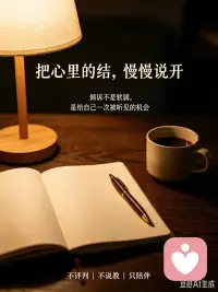 总习惯性讨好别人，事事自我消化，没人在意你的感受。
记住：你的情绪同样珍贵，不必独自扛下所有压力。
不用假装坚强，在这里可以做最真实的自己。配图