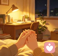 越倾听，越懂得人心的柔软与坚韧。
不是所有深夜都只有难过，
也有人在挣扎中慢慢找回力量。
能陪着一点点走出来，
这份双向的治愈，足够照亮很久。✨