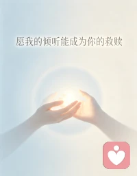 愿我的倾听能成为你的救赎，不必伪装坚强，在这里你可以安心卸下所有防备和疲惫。我愿聆听你的全部心声！