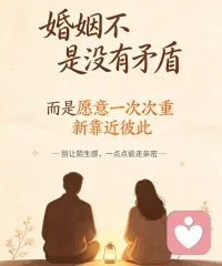 长久的婚姻，难免有分歧与争执，这些都是相处里的常态。可比起直面矛盾，人心的疏远才最磨人。慢慢减少交流，慢慢收起真心，无话可说取代了欢声笑语。身体近在咫尺，心却越走越远，这份无声的陌生，才是感情最深的裂痕。