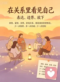 人与人相处，本就是一场修行。亲情、爱情、友情、职场往来，皆是修炼场。学着坦诚说出内心想法，别一味隐忍或是指责；守住相处边界，管好自己的事，也不插手他人生活。慢慢学着释怀，接纳每个人的不同，不再想着改变谁。人这一生，最好的成长，就是放下对别人的期待，用心安顿好自己。配图