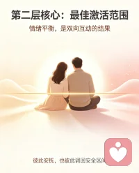 亲密关系第二层核心：情绪平衡的最佳区间
双向互动，是维系彼此情绪平稳的关键。良性的相处往来，会让两个人的情绪始终处在舒适、安全的状态里，内心安稳松弛。
亲密关系里，彼此互为情绪依托，在一来一回的沟通与陪伴中，互相安抚、彼此调适。一旦互动出现失衡，情绪便会偏离正常轨道：要么陷入过度敏感、情绪亢奋的内耗，要么慢慢变得封闭沉默、麻木压抑。守住情绪的平衡区间，关系才能稳步走下去，这也是双向互动最直接的意义。配图