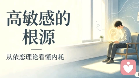 高敏感人群溯源:从依恋理论看懂内耗根源,一步步走出情绪自我拉扯
