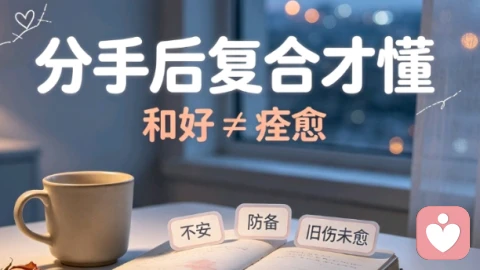 破镜重圆未必皆大欢喜|复合后旧伤反复,该如何重建亲密信任