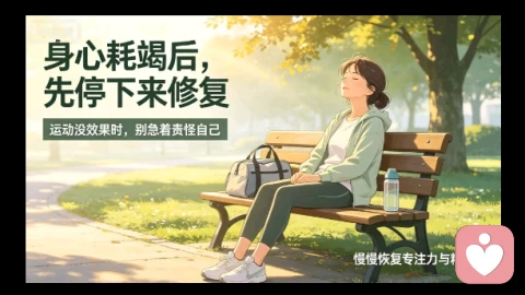 遭遇变故后身心垮掉:运动也没改善,如何找回专注力与精气神