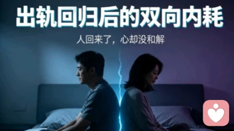 出轨回归陷入双向内耗｜拆解夫妻双方真实心理，附完整破局修复思路