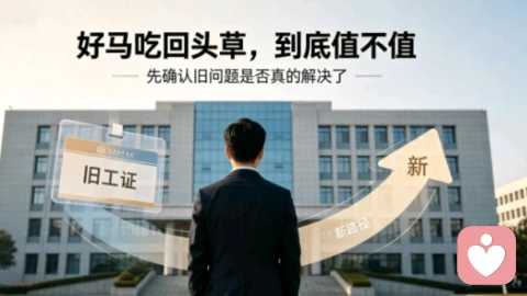 跳槽之后再回原单位：看清利弊得失，理性看待 “好马吃回头草”