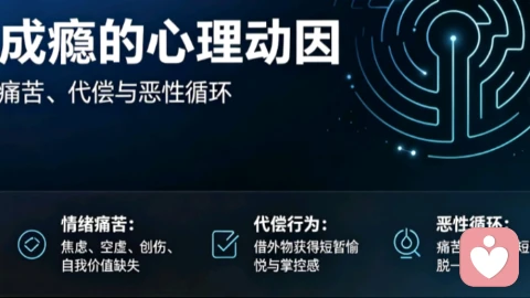 深挖各类成瘾背后心理根源,重塑认知思维,三步走出内耗成瘾循环