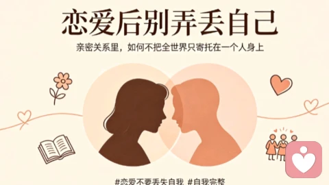恋爱后别弄丢自己｜亲密关系里，如何不把全世界只寄托在一个人身上