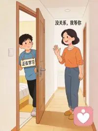 即使是母子 也需要保持一定的边界感配图
