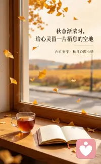 中午小憩一会儿
国庆后开工第一天
您的困扰和感受是什么样的呢